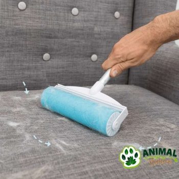 Roler četka za skupljanje dlaka pasa i mačaka sa nameštaja i garderobe