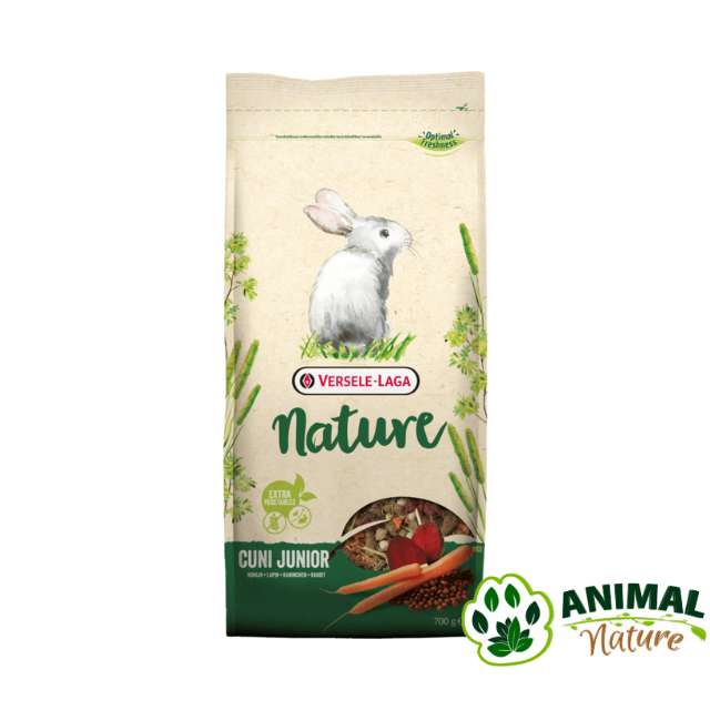 Cuni Nature junior za mlade patuljaste kuniće do 8 meseci starosti - Animal Nature