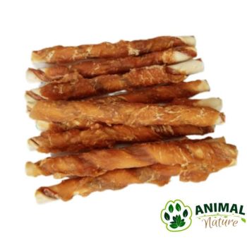 Pet shop GIZMO piletina i dvobojna goveđa koža poslastice za pse