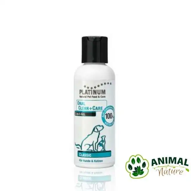 Gel za oralnu higijenu pasa i macaka Platinum OralClean Care Classic 100 ml