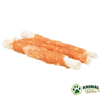 Kožni štapići umotani u piletinu poslastice za srednje i velike pse Trixie - Animal Nature