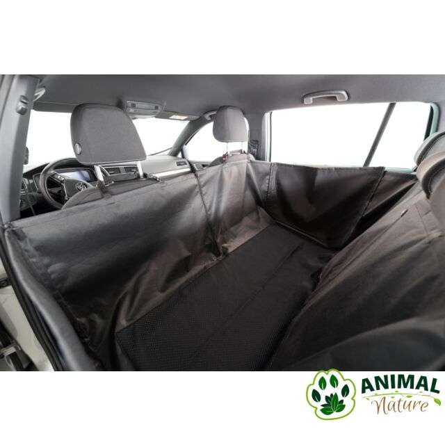 Zastitna prostirka za pse sa zastitom za vrata za zadnja sedišta automobila - Animal Nature