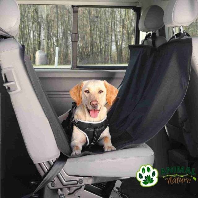 Zastitna prostirka za pse sa zastitom za vrata za zadnja sedišta automobila - Animal Nature
